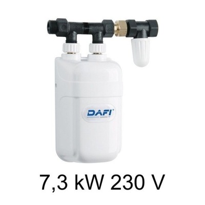 Ogrzewacz wody DAFI 7,3 kW 230 V z przyłączem