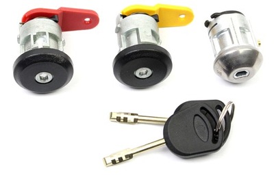 Ford fiesta / ka вкладиші замка двері + замок запалювання фото №1