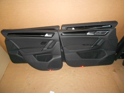 VW GOLF 7 VII HATCHBACK CARDS DOOR LED SET - milautoparts-fr.ukrlive.com