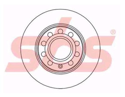 DISQUE 2 PIÈCES DE FREIN ARRIÈRE AUDI A4 -08 VW PASSAT - milautoparts-fr.ukrlive.com