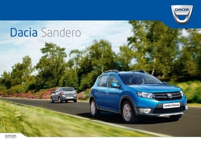 Dacia Sandero i Stepway prospekt 2016 Austria 