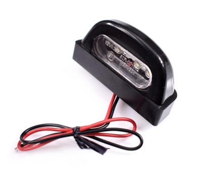 Podświetlenie tablicy rejestracji LED