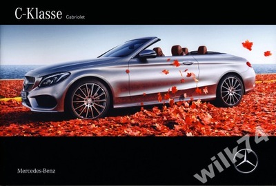 MERCEDES CLASS C CABRIOLET PROSPEKT 2016 - milautoparts-fr.ukrlive.com