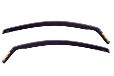 SIDE-WINDOW DEFLECTORS WINDOW HEKO OPEL CORSA C 3D 2000-2006 FRONT - milautoparts-fr.ukrlive.com