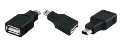 Adapter przejściówka USB do mini USB