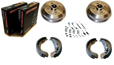 BEBNY BRAKE SHOES SET OPEL CORSA B 1993-2000 TIGRA WITHOUT ABS REAR SET - milautoparts-fr.ukrlive.com