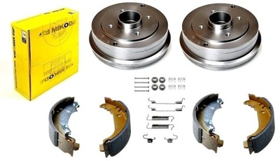 BEBNY BRAKE SHOES RENAULT CLIO II THALIA WITHOUT ABS 180MM - milautoparts-fr.ukrlive.com