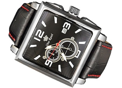 Zegarek męski G. Rossi 6982A1 1A3 BKBK promocja