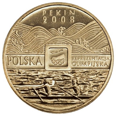 Moneta 2 zł Pekin 2008