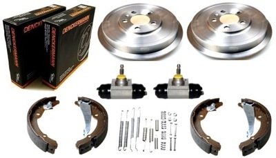 Тормозные барабаны тормозные колодки цилиндр skoda octavia roomster 20,6 фото №1