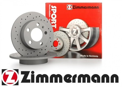 DISCS ZIMMERMANN SPORT REAR - BMW 3 E90, E91 300MM - milautoparts-fr.ukrlive.com