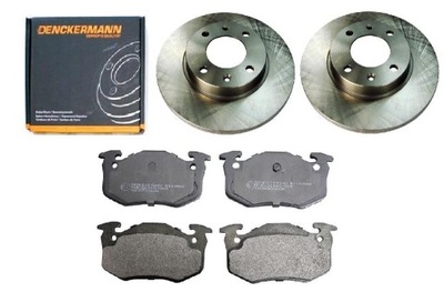 DISCS PADS CITROEN ZX XSARA REAR 247MM SET - milautoparts-fr.ukrlive.com