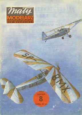 MM 8/1984 Polski samolot szkolny RWD-17