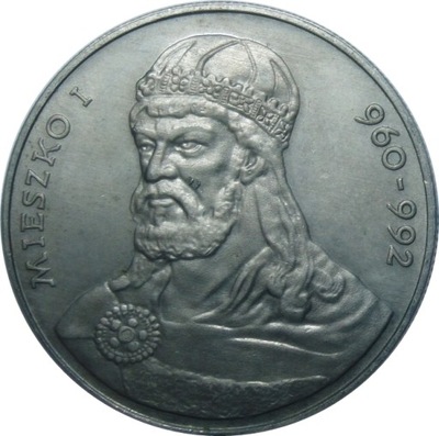 Moneta 50 zł złotych Mieszko I 1979 r ładna