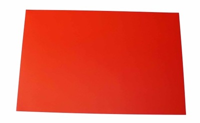 Podkładka na biurko kolor 65x50 czerwona