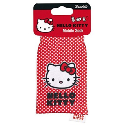 Etui skarpeta Hello Kitty małe telefony smartfony