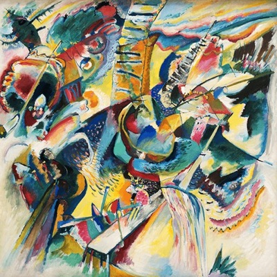 Obraz Improvisation Gorge Wassily Kandinsky 90x90