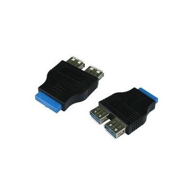 Adapter Rozgałęzienie USB 3.0 z płyty na 2xUSB 3.0