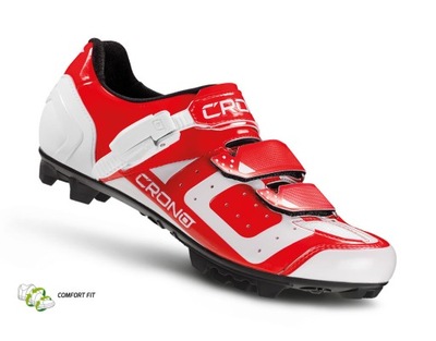 CRONO buty MTB CX-3 nylon - czerwone - 46
