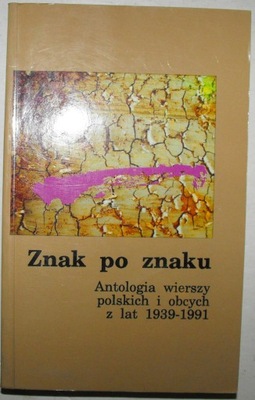 Znak po znaku antologia wierszy Badowska