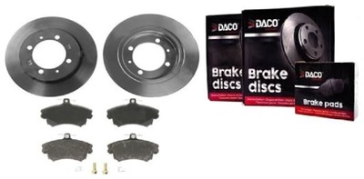 DISQUES + SABOTS DE FREIN DACO AVANT VOLVO S40 V40 CARISMA - milautoparts-fr.ukrlive.com