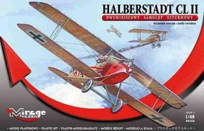 Halberstadt CL II, Mirage Hobby 481306