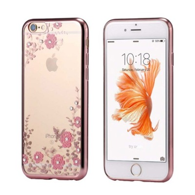 Etui Kwiaty Pokrowiec Diamond Case Xiaomi Redmi 6