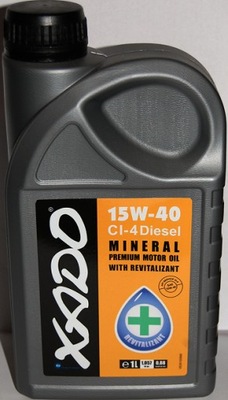 XADO ATOMIC OIL 15W40 CI-4 DIESEL 1L