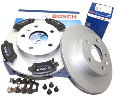 DISQUES ARRIÈRE + SABOTS DE FREIN BOSCH OPEL ASTRA H 3 ZAFIRA B - milautoparts-fr.ukrlive.com