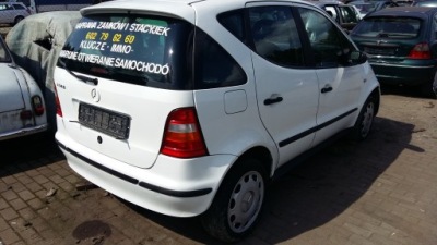 Бампер задня mercedes a-klasa w 168 фото №1