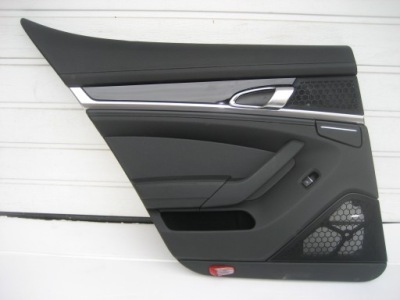 Porsche panamera 9-16 левый обшивка обивка дверь фото №1
