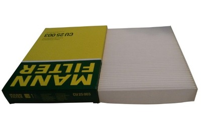 MANN FILTER CABIN CU25003 NISSAN QASHQAI 11- - milautoparts-fr.ukrlive.com