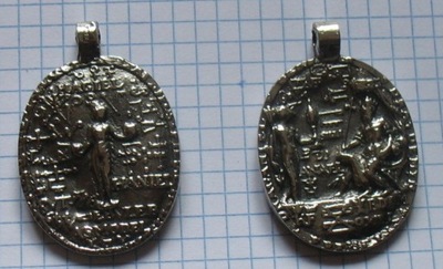 medalion niespotykany przywieszka medalik unikat