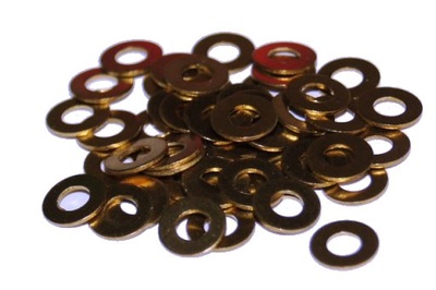 Podkładka mosiężna M3 Din-125 MS/BRASS 1000szt