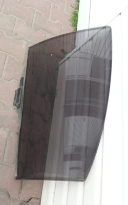 Стекло дверь левый задняя peugeot 607 lift 04-10 фото №1