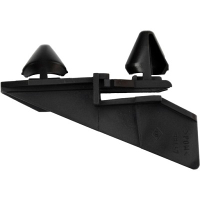 Renault laguna iii кронштейн бампера направляющая левый pr фото №1