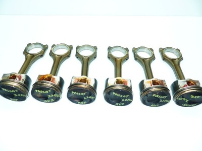 Vw passat b6 3.2 fsi axz поршень + шатун фото №1