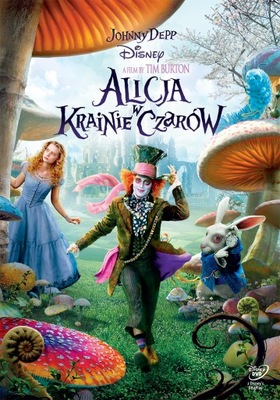 Alicja w krainie czarów Johnny Depp DVD