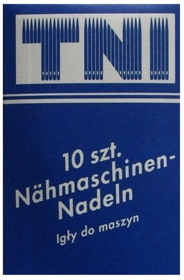 ŁUCZNIK IGŁY PÓŁPŁASKIE - 100 do SKÓR - 10 sztuk