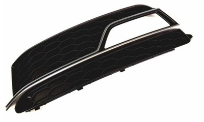 Решітка бампера перед заглушка audi a5 s5 ліва aso фото №1