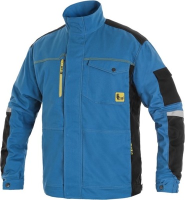 BLUZA ROBOCZA MĘSKA MONTERSKA CXS STRETCH NIEBIESKO-CZARNY 56
