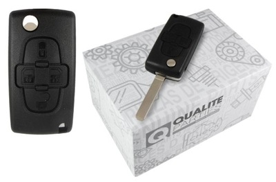 Корпус ключа pilot peugeot 1007 807 фото №1