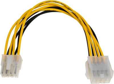 KABEL ADAPTER ZASILAJĄCY PRZEDŁUŻACZ 8PIN EPS 20cm