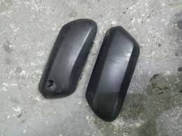 Peugeot 307 lift 05...nakładki чёрные na бампер фото №1