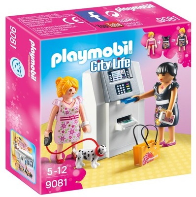 PLAYMOBIL CITY LIFE 9081 Bankomat