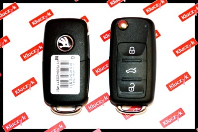 Ключ skoda roomster кодирование ключ mokotów фото №1