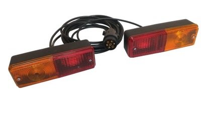 GOTOWE oświetlenie przyczepy ZESTAW LAMP światła