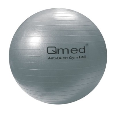 Piłka do balansowania Qmed 85 cm odcienie szarości