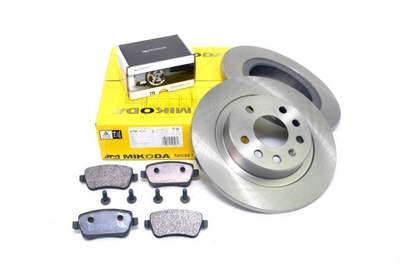 DISCS 278MM + PADS REAR FIAT CROMA 2005-2011 R. - milautoparts.fr