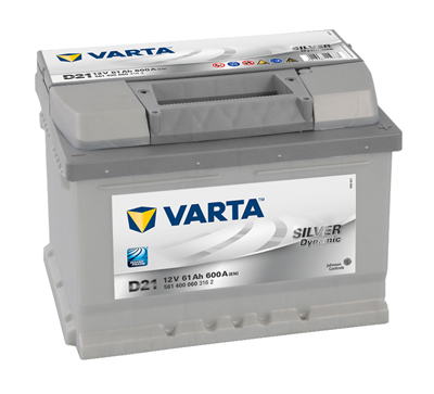 BATTERY VARTA SILVER 61AH 600A TOMASZOW MAZ. - milautoparts-fr.ukrlive.com